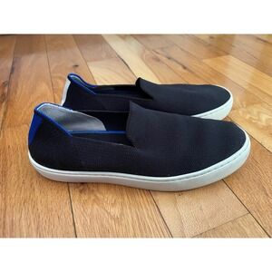 Rothy's Woman The Original Slip On Sneaker Black Size 7